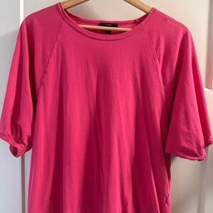 J. Crew Pink Oversized Short Sleeve T-Shirt